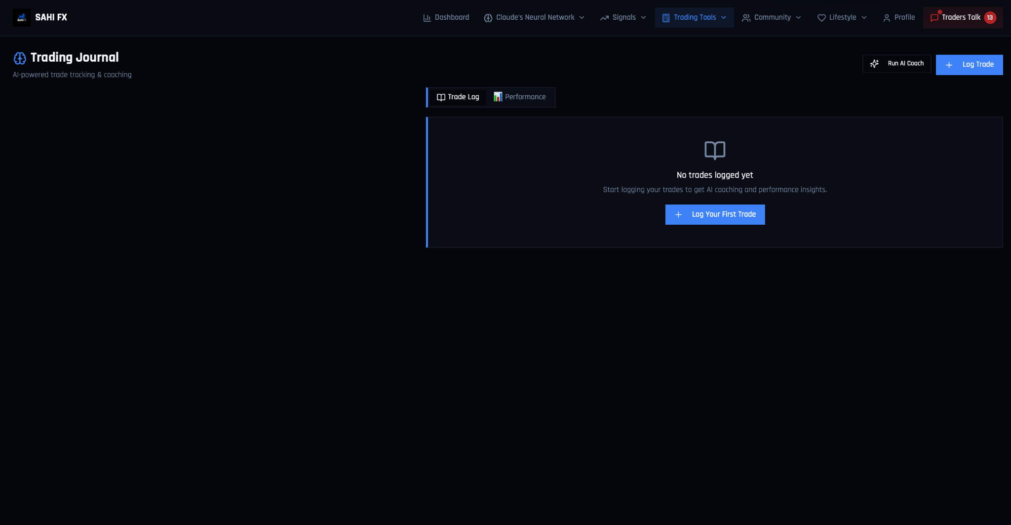Trading Journal tool